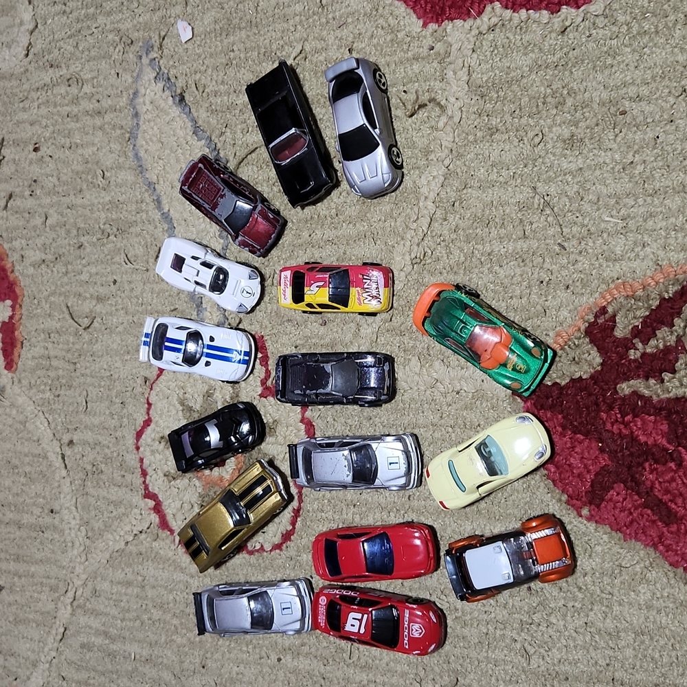 Vintage toy cars
